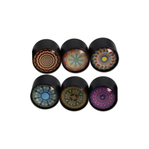 Black Leaf Grinder Fantasy Cupola di Vetro
