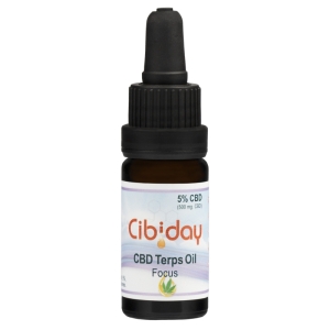 Cibiday CBD Terps Olie Focus 10ml