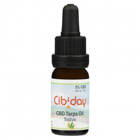 Cibiday Aceite de Terpeno y CBD - Sativa 10ml