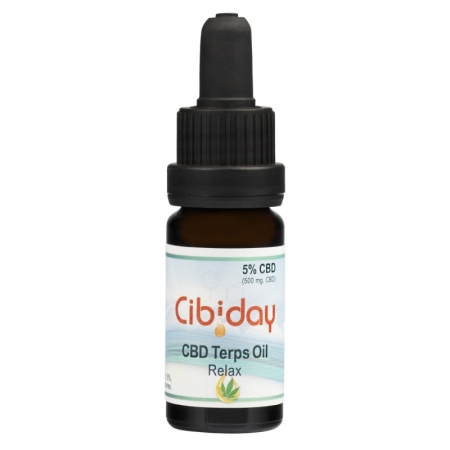 Cibiday CBD Terps Olie Relax 10ml