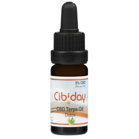 Cibiday Aceite de Terpeno y CBD - Detox 10ml