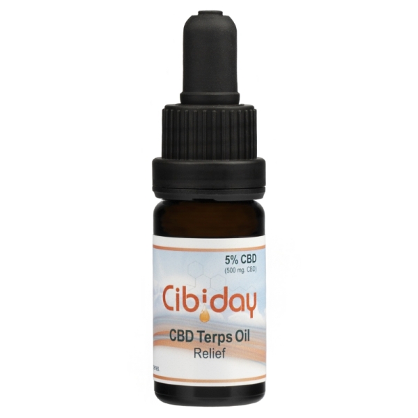 Cibiday Olio di Terpeni e CBD - Sollievo 10ml
