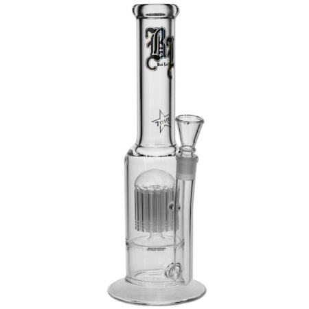 Black Leaf Bong de vidrio percolador de 24 brazos