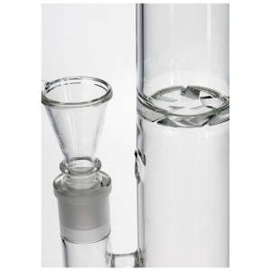 Black Leaf Bong in vetro 
