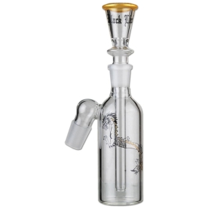 Black Leaf Golden Dragon Bong + Pre-Cooler