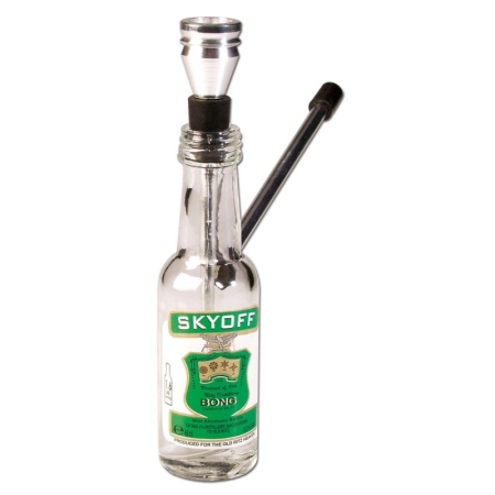 Merkloos Bottle Bong 'Skyoff'