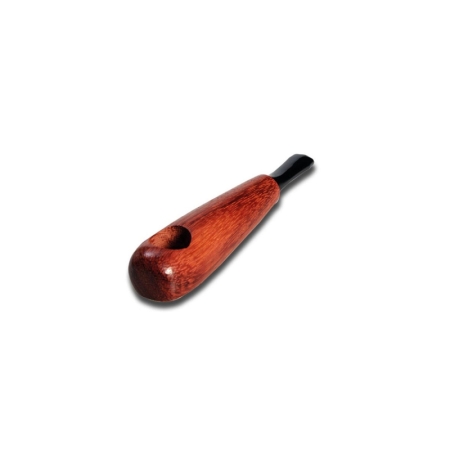 Unbranded Wooden pipe with mouthpiece