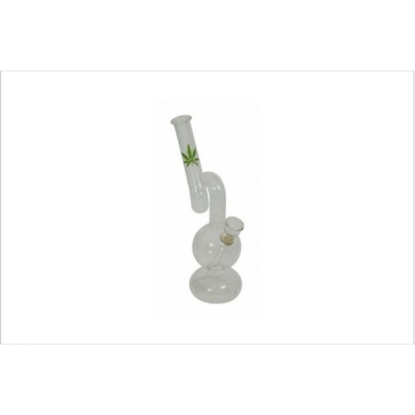 Senza brand Bong di vetro tornito