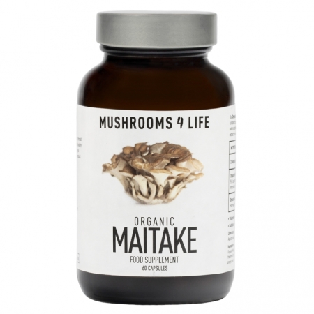 Mushrooms 4 Life Maitake Organic Mushroom Capsules Bio