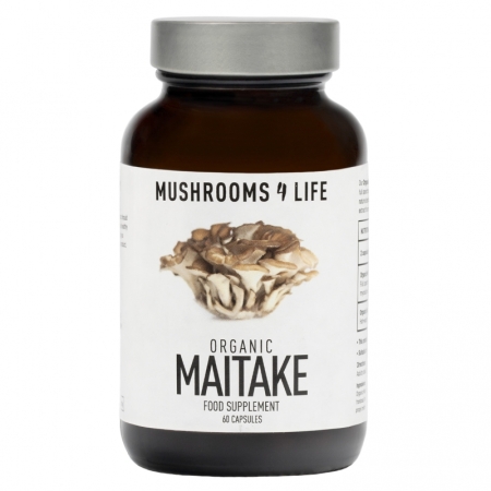 Mushrooms 4 Life Cápsulas de Hongo Orgánico Maitake Bio