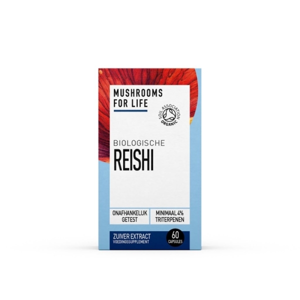 Mushrooms 4 Life Kapsułki Bio z grzybów organicznych Reishi