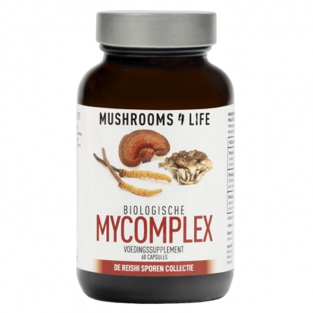 Mushrooms 4 Life Capsule di Funghi Biologici MyComplex Bio