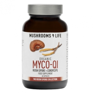 Mushrooms 4 Life Capsules Bio de champignons organiques Myco-Qi