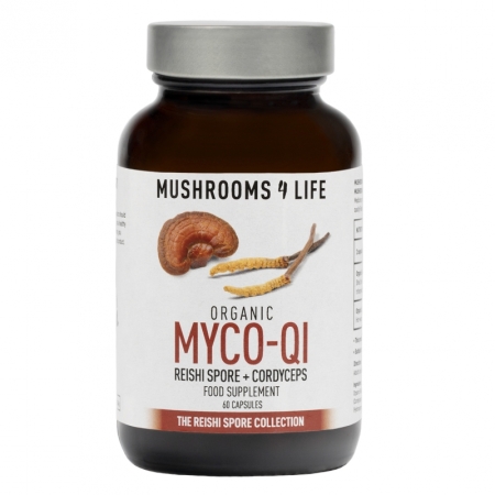 Mushrooms 4 Life Myco-Qi Organische Paddenstoel Capsules Bio