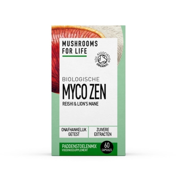 Mushrooms 4 Life Myco-Zen Organic Mushroom Capsules Bio