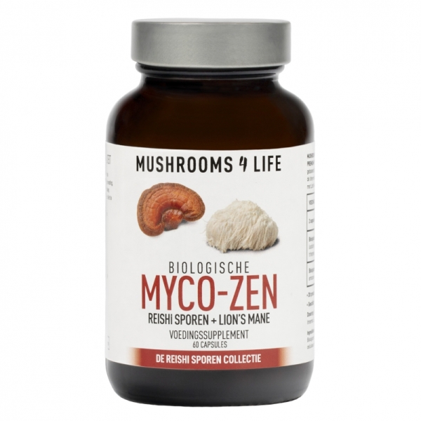 Mushrooms 4 Life Myco-Zen Organic Mushroom Capsules Bio