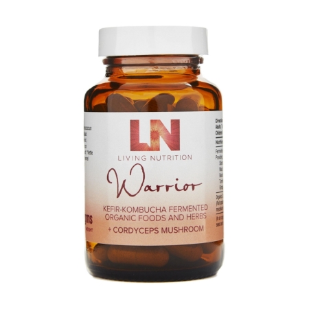 Living Nutrition Warrior Kefir-Kombucha Fermentado + Cordyceps