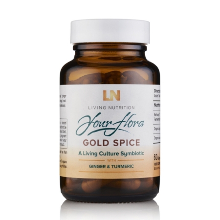 Living Nutrition Gold Spice - Fermented Ginger Turmeric