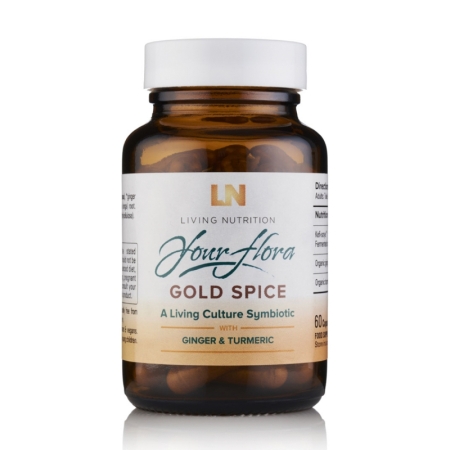 Living Nutrition Gold Spice - Fermentiertes Ingwer-Kurkuma