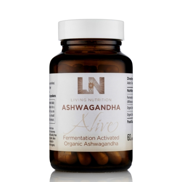 Living Nutrition Ashwagandha Alive - Ashwagandha Fermentado