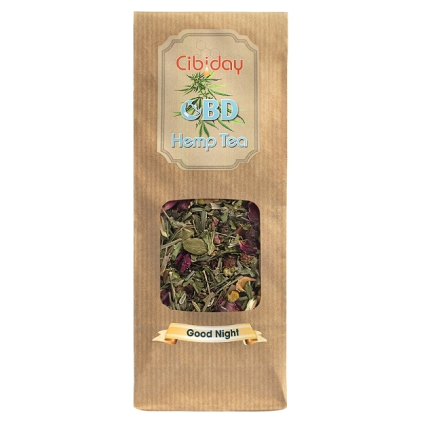 Cibiday CBD Thé de chanvre - Bonne nuit