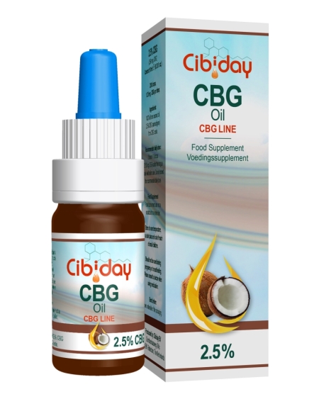 Cibiday Cibiday CBG Olie 2,5%
