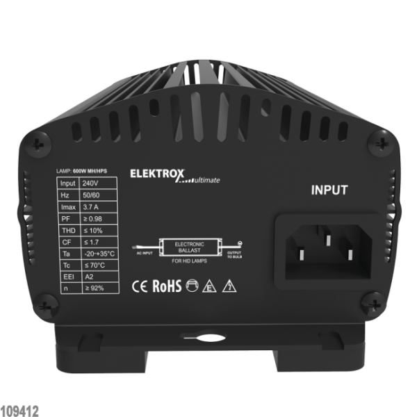 Elektrox Lastre ajustable 250-600W