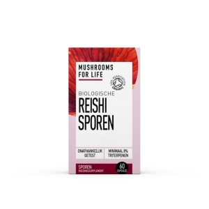 Mushrooms 4 Life Kapsułki z organicznych grzybów Reishi Spores Bio