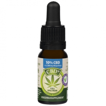 Jacob Hooy Huile de CBD+ 10%