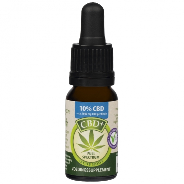 Jacob Hooy CBD+ Oil 10% 