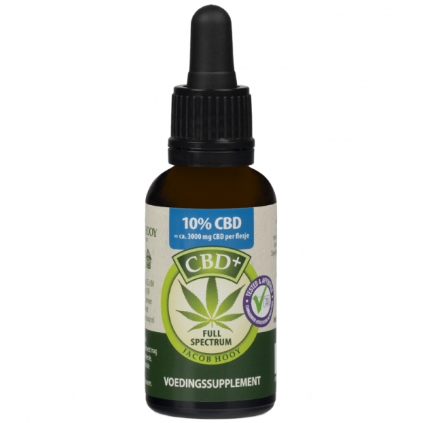 Jacob Hooy CBD+ Oil 10% 