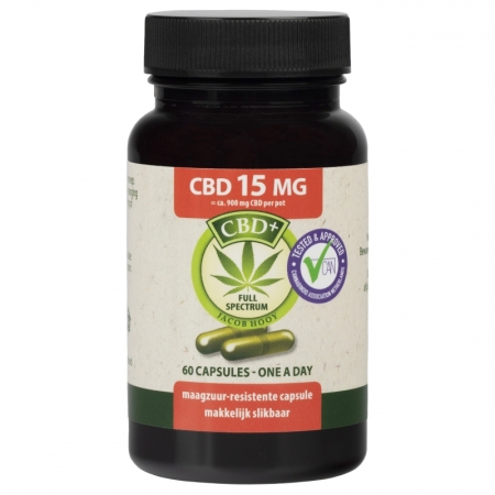 Jacob Hooy CBD-Kapseln 15 mg