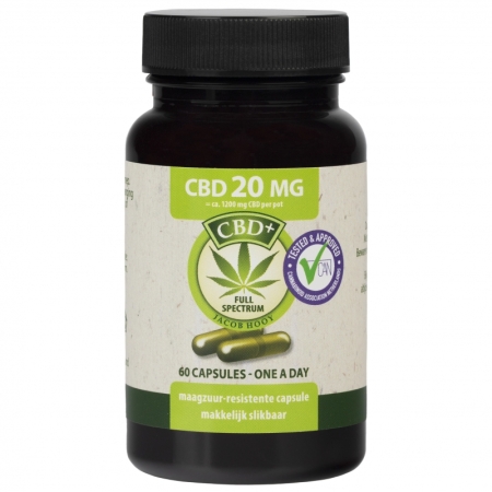 Jacob Hooy CBD-Kapseln 20 mg