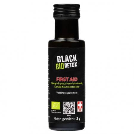 Black Detox One Shot Węgiel aktywny