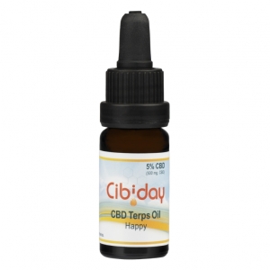 Cibiday CBD Terps Olie Happy 10ml