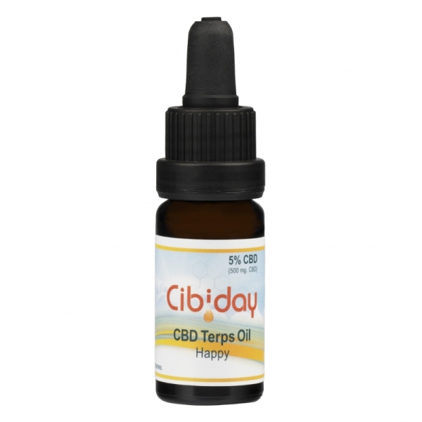 Cibiday Olej z Terpeny CBD - Happy 10ml