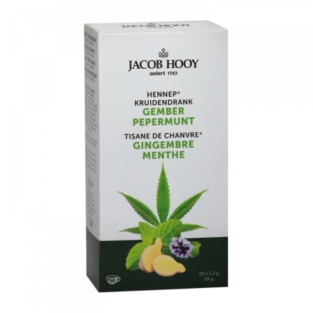 Jacob Hooy Hemp-Ginger-Peppermint Tea