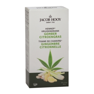 Jacob Hooy Tè alla canapa, zenzero e citronella