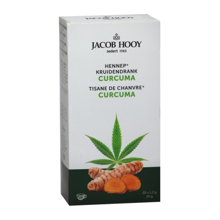 Jacob Hooy Tisane de Chanvre au Curcuma