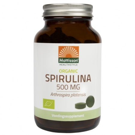 Espirulina 500 mg comprimidos