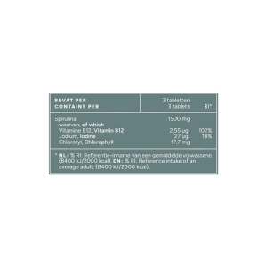 Mattisson Spirulina 500 mg Tabletten