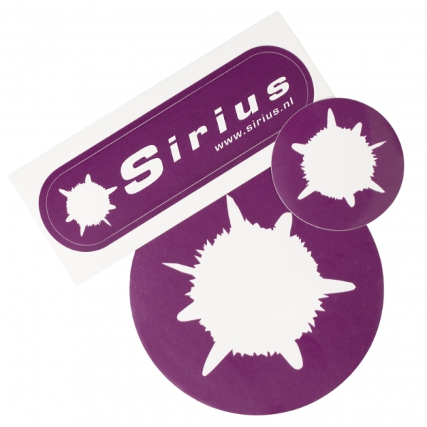 Sirius Merchandise Stickerpack Sirius