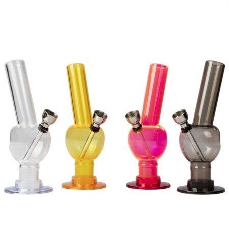 Merkloos Mini Acryl Bong Neon