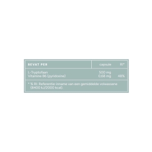 Mattisson L-tryptophane 500mg