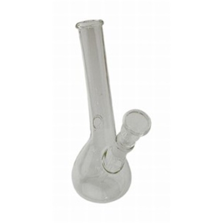 Sem marca Mini bong de vidro 18cm