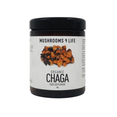 Mushrooms 4 Life Chaga Organic Mushroom Powder Bio
