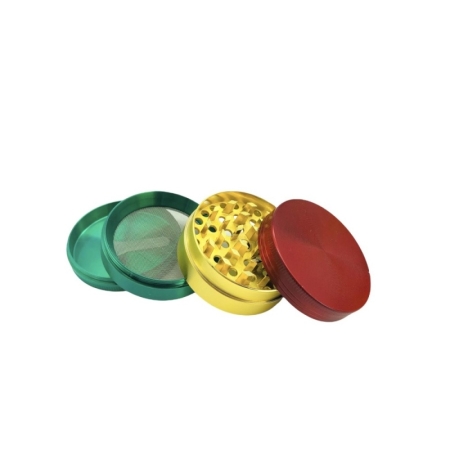 Sem marca Aluminium Rasta Color Grinder 4-part 