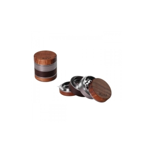 Unbranded BL Aluminium/Wood Grinder Black/Grey 