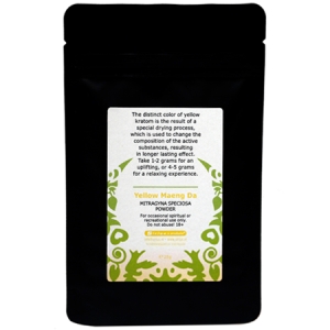 Open Up Kratom jaune Maeng Da
