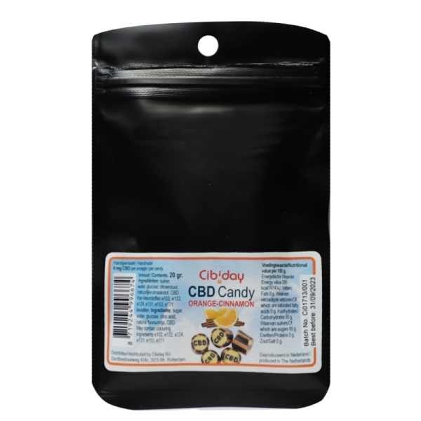 Cibiday CBD Orangen-Zimt